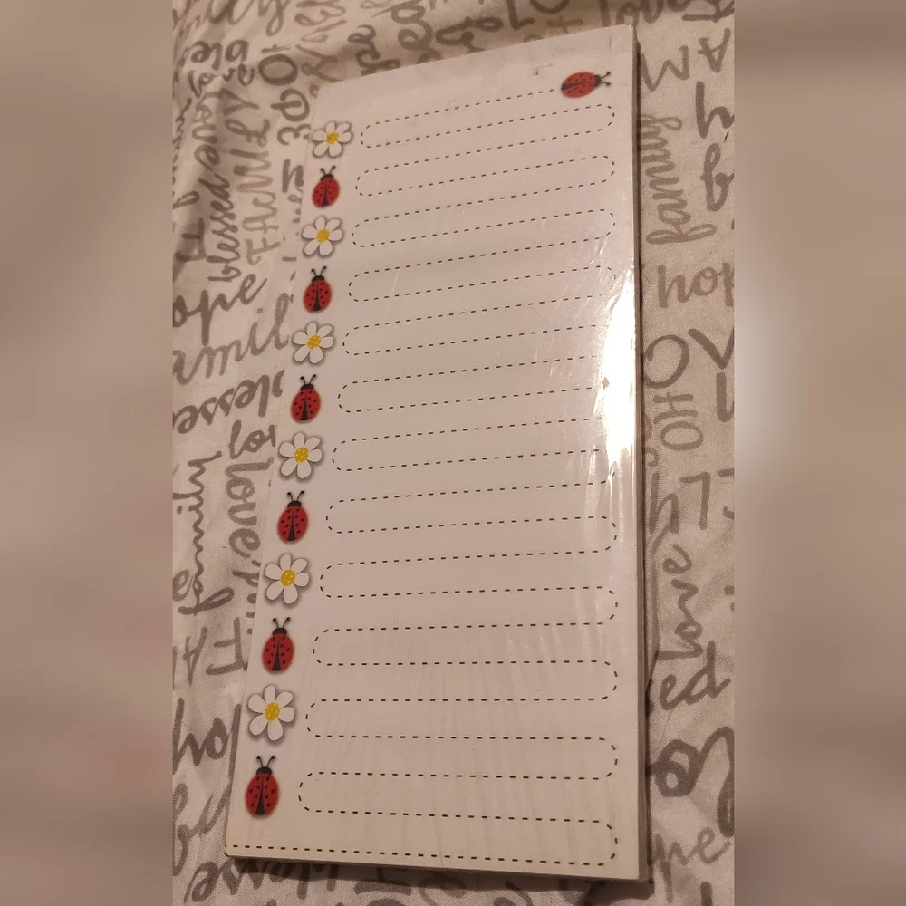 NWT! Weekly To-Do List and Grocery List Bundle